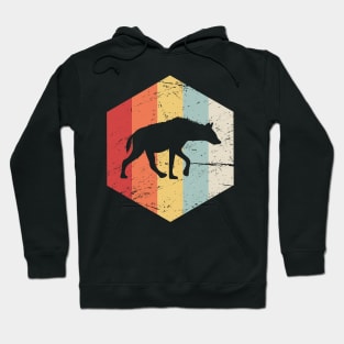 Retro Vintage Hyena Icon Hoodie